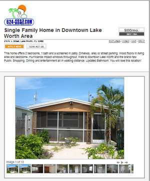 palm beach home rental detail listing